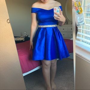 Blue formal dress